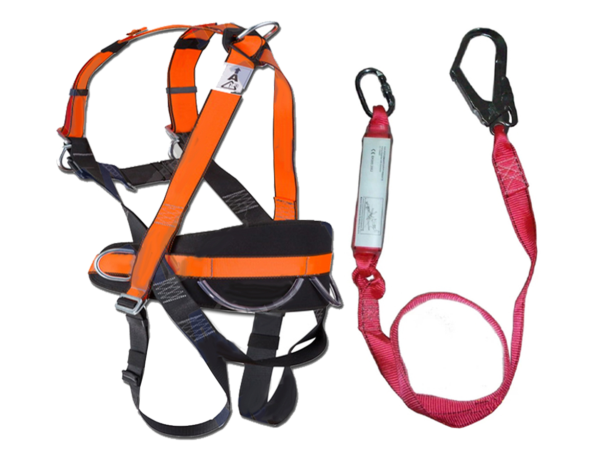 เข็มขัดนิรภัยเต็มตัว รุ่น HT-320+ Absorber Webbing 1 Hook